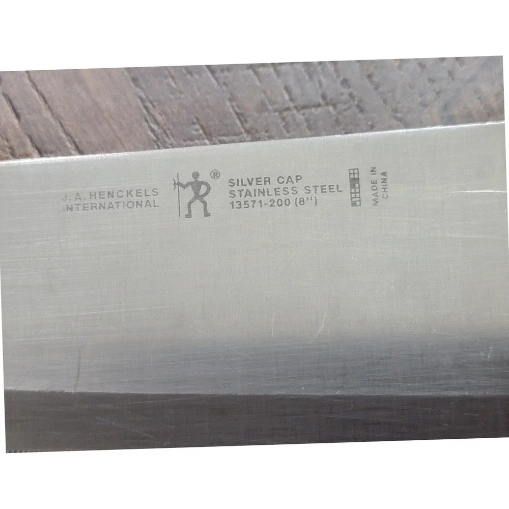 J.A Henckels International Silver‎ Cap 7Piece Kitchen Knife Block Set Stainless